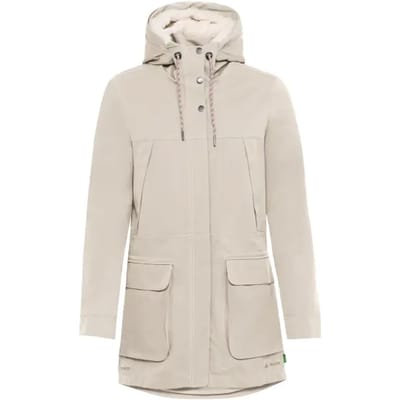 Vaude Manukau Ii Parka Beige 36 Vrouw