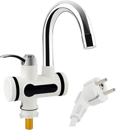 Direct Warmwaterkraan - Keuken Boiler Tap - Afwassen - Direct Verwarmd - 10 x 10 mm - Digitaal