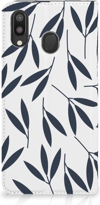 Samsung Galaxy M20 Smart Cover Leaves Blue