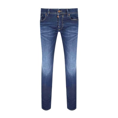 Diesel Heren slankere jeans (Blauw)
