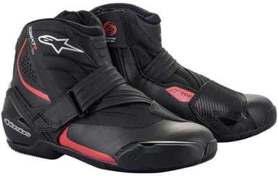 Alpinestars SMX-1 R V2 Black Red Shoes - Maat 44 - Laars