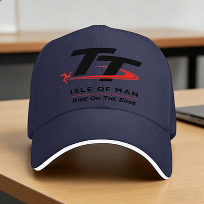Isle Of Man Tt Zon Baseballpet Zomer Klassieke Truckerpet Voor Mannen Volwassenen Kpop Rock Baseballpetten One Size blue