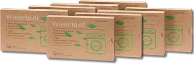 Wasstrips 256 Wasbeurten Groene Thee Megaverpakking – Wasmiddeldoekjes – Wasvellen – Wasdoekjes – Detergent Sheets – Laundry Strips