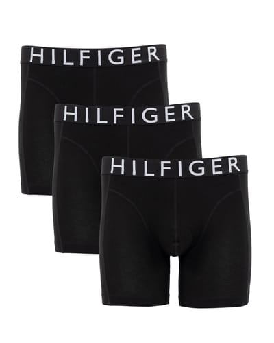 Tommy Hilfiger 3-pack Boxer Brief Black Maat: S | Onderbroeken Outlet | Heren | Zwart