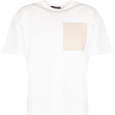 Xagon T-Shirt Over Mannen Wit