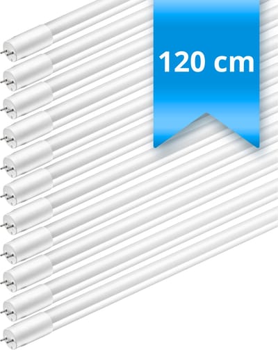 10x TL lampen 120 cm – 36W – 865 Koel wit 6500K – originele T8 TL buizen set van 10