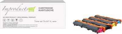 Improducts® Toner - Alternatief Brother TN-247 / TN247 XXL Complete set