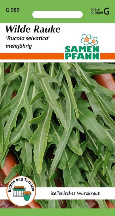 Wilde rucola - kruidenzaden, rucolazaden, zaadgoed, zaden