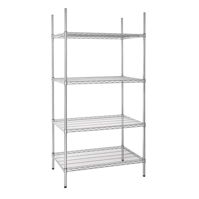 Vogue voorraadrek 4 etages 183(H) x 91,5(B) x 61(D)cm
