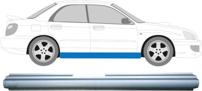 Reparatie dorpel voor Subaru Impreza GD GG 2000-2007 / Rechts