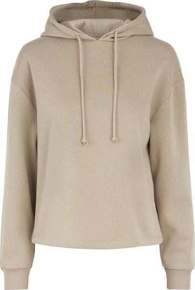 Pieces Dames Hoodie - Loungewear Top - Jogging pak hoodie - Beige / S