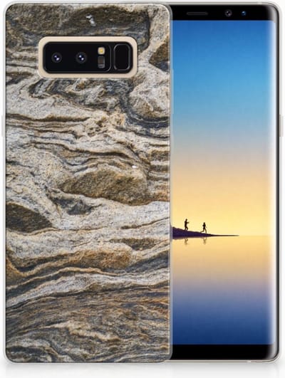 Samsung Galaxy Note 8 TPU Siliconen Hoesje Steen