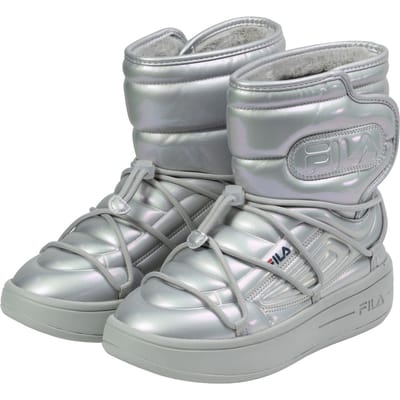 FILA Superbubble Boot Silver Größe: 37 | Stiefel Outlet | Damen | Grau