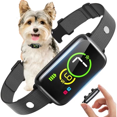 Nextora Anti Blafband - Blafband Voor Honden - Anti Blaf Apparaat - Diervriendelijk - Oplaadbaar - Voor Alle Honden - 7 Standen