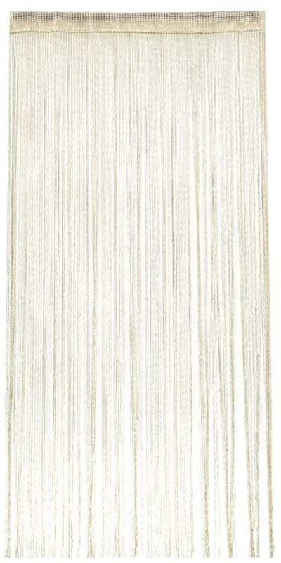 Vliegengordijn - Hordeur - Deurgordijn met kwastjes - Polyester - Deurgordijn - Raamdecoratie - Luxe Deurhor - Horgordijn Deur - Geschikt voor Deuren, Ramen, Huisdecoratie - 100x200 cm - Geel