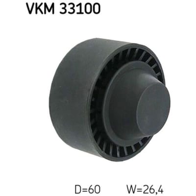 Rondsel/geleiderpoelie, V-ribbelriem SKF VKM 33100