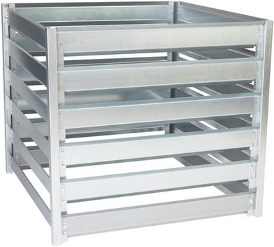 Grote Metalen Compostbak voor Tuinafval - 704L en Uitbreidbaar