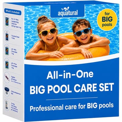 Aquatural All-in-One BIG Pool Care Set - voor grote zwembaden