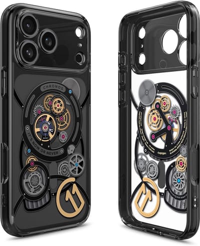 Spigen Geschikt voor Apple iPhone 17 Pro - Ultra Hybrid MagFit - Geschikt voor Mag - 3D ruimtelijk effect door Hexa Layer-afdrukken - Back Cover Hoesje - Zwart