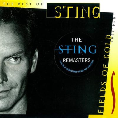 CD STING - Fields Of Gold: The Best Of Sting 1 5402862 A&M Records Niet-Japanse Rock Gebruikt