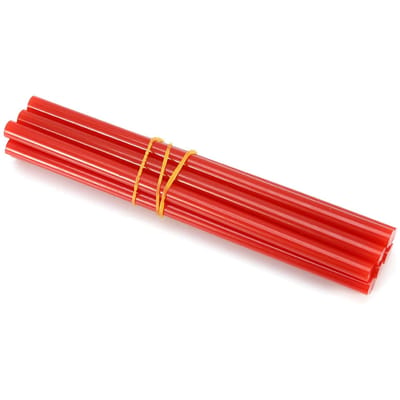 10 stuks set 7 * 150mm Kleurrijke Hete Smelt Lijm Lijm Doe-het-zelf Ambachtelijke Stokjes voor 20W Kleine Kracht Lijmpistool rood