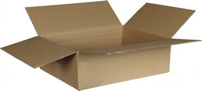 10 Kartonnen Dozen In Enkelgolfkarton 40x30x20cm / verzenddozen / Amerikaanse vouw dozen / dozen karton