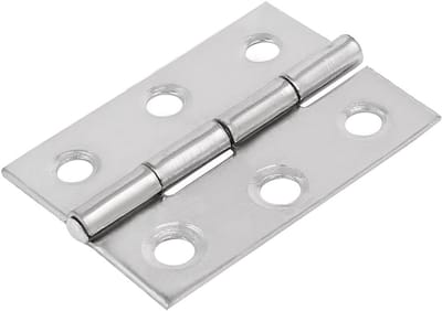 sourcingmap kast kast deur roestvrij staal schroef bevestiging scharnier 2-inch lengte