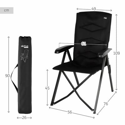 Vouwbare Stoel Aktive 49 x 76 x 109 cm