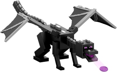 Minecraft Aanval met Drakenadem van de Enderdraak Actiefiguur met 10 schijven