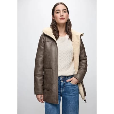 Lederlook jasje