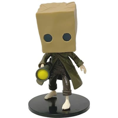 Game GK Little Nightmares Anime Figuur Six Figuur Mono Actiefiguur Anime Spel PVC Actiefiguur Pop Fans Cadeau brown