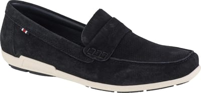 Rieker Moccasins 09050, Mannen, Marineblauw, Schoenen, maat: 43