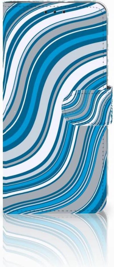 Motorola Moto G7 Power Telefoon Hoesje Waves Blue