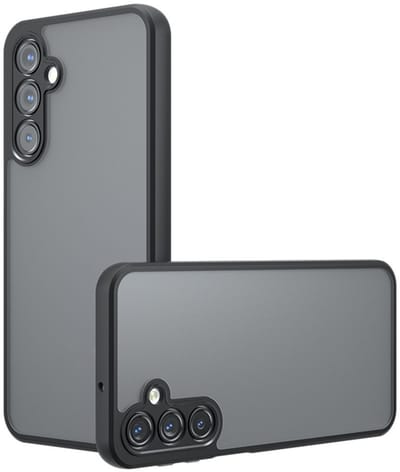 Coverup Hoesje - Geschikt voor Samsung Galaxy A36 Hoesje - Coverup Mat Transparante Back Cover met Camera Cover - Transparant