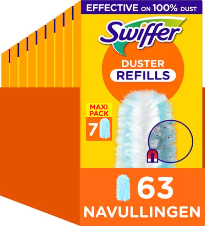 Swiffer Duster Navullingen - Plumeau - 9 x 7 = 63 stuks