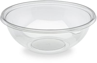 - FESTIPACK SL4500C PAK VAN 6 ronde slakommen 4500Cc, deksel niet inbegrepen, polyethyleen, transparant, 31 x 31 x 11,5 cm