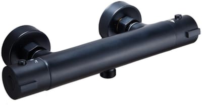 FugaFlow Efficiente Sobrado thermostatische douchekraan zwart