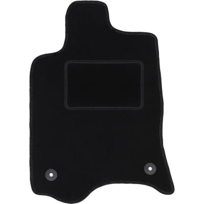 Bestuurdersmat zwart voor: Renault Laguna II stationwagen, liftback (2001-2007)