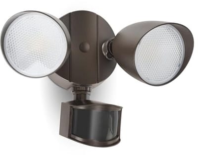 Led Veiligheidslampen 32W 2500 Lumen Buiten - Daglicht 5000K - IP65 Waterdicht - Beweegbare Schijnwerper voor Garage en Tuin