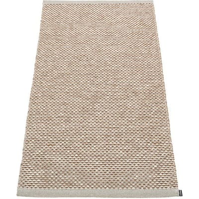 Pappelina Effi Kunststof tapijt - warm grey - 60 x 125 cm