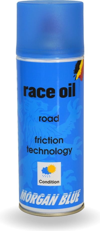 Morgan Blue Race Oil Kettingolie - 400cc - Kettingspray - Smeerolie Fiets - Fietsonderhoud