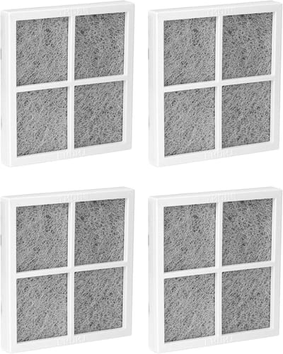 Dailygoods - QWORK® 4-delige frisse luchtfilter, koelkast luchtfilter vervanging compatibel met LG LT120F-serie