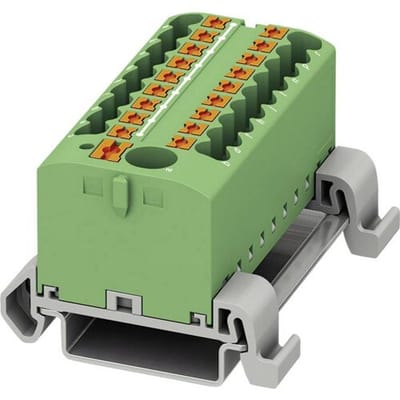Phoenix Contact 3273250 Verdeelblok 56 mm Spanveer Groen 8 stuk(s)