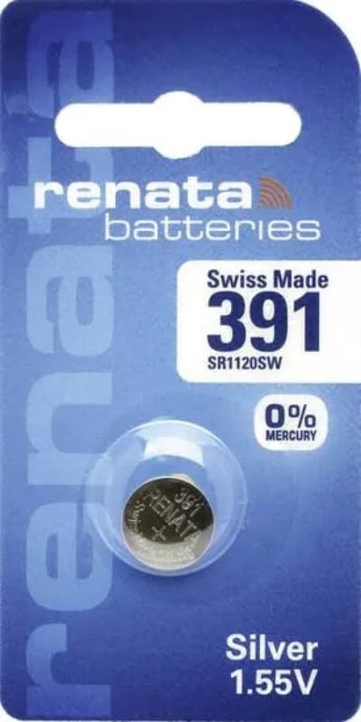 Renata SR1120SW 391 Horloge Zilveroxide 10 stuks