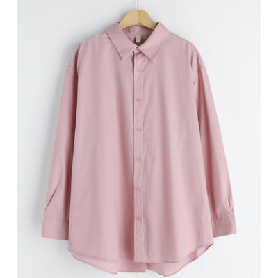 Automne Japon et Corée Nouvelle Chemise Femme Coton Pur Coupe Ample Décontractée Design Fente au Dos Chemise Femme L white