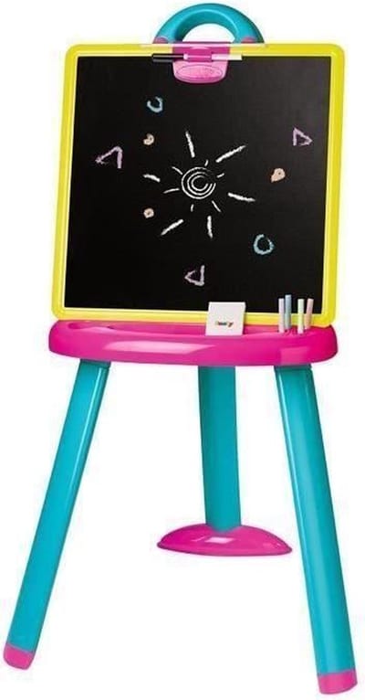 SMOBY Krijtbord - Whiteboard - Roze - inclusief accessoires