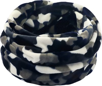 Kinder Colsjaal - Army | Velvet/Polyester | Snood / Sjaal 25 x 25 cm | Fashion Favorite