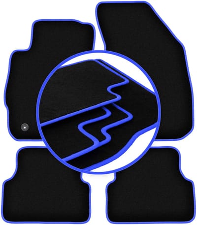 CARLUX-BLUE automatten voor: Chevrolet Aveo II T300 hatchback, sedan (2011-)