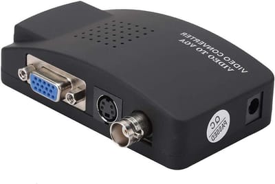 BNC naar VGA Adapter - Video Converter Box - Beeld Kwaliteit Verbeteren - Plug and Play - 1080p - Standaard