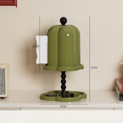 Franse Retro Tissuebox, Antieke Stijl High-End Theetafel Rolpapier Kokerdoos Creatieve Woonkamer Licht Luxe High-End Smokin